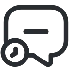 Message Time SVG Icon
